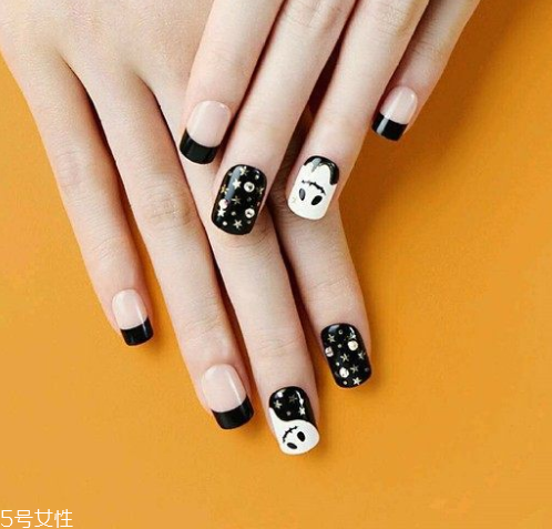 q版萬圣節(jié)美甲怎么做？q版萬圣節(jié)美甲教程