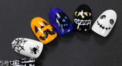 q版萬圣節(jié)美甲怎么做？q版萬圣節(jié)美甲教程