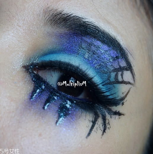 萬圣節(jié)蜘蛛眼妝怎么畫？2款蜘蛛眼妝詳細(xì)步驟