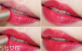 櫻桃粉口紅是什么顏色？櫻桃粉口紅試色圖片