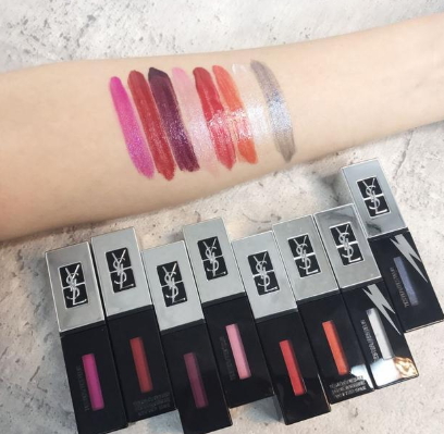 ysl奢華緞面霓光唇釉多少錢？ysl銀管唇釉色號