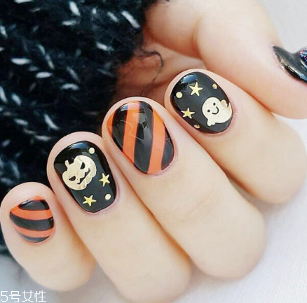 萬圣節(jié)女巫美甲教程 零基礎也可以畫很美