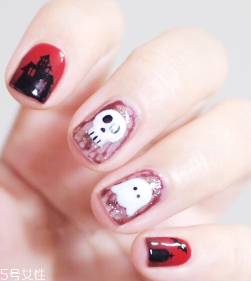 萬圣節(jié)女巫美甲教程 零基礎也可以畫很美