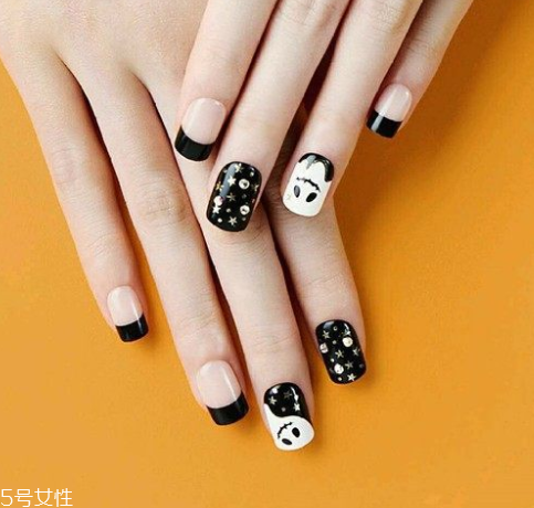 萬圣節(jié)女巫美甲教程 零基礎也可以畫很美