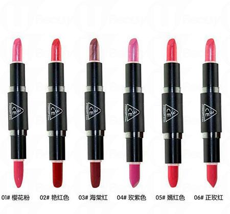 3ce五色mini口紅套裝小樣真假辨別-真假對比圖 3ce五色mini口紅套裝小樣真假辨別-真假對比圖