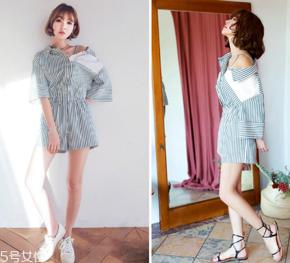 連體褲搭配圖片 輕松搞定夏季穿搭 連體褲搭配圖片 輕松搞定夏季穿搭