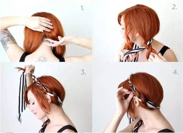 如何用絲巾綁頭發(fā) 個(gè)性派絲巾綁發(fā)造型 如何用絲巾綁頭發(fā) 個(gè)性派絲巾綁發(fā)造型