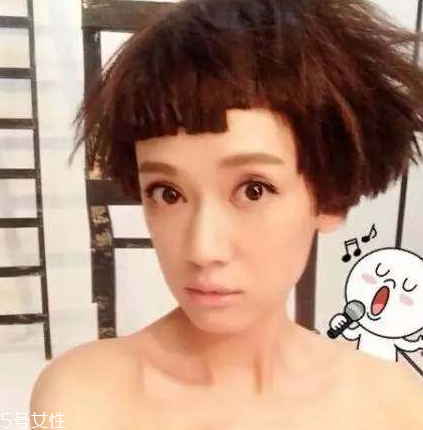 2018狗啃劉海圖片女 女明星最愛(ài)的狗啃劉海