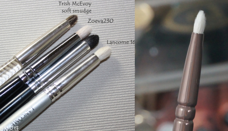眼影刷哪種形狀好 3種熱門(mén)形狀對(duì)比