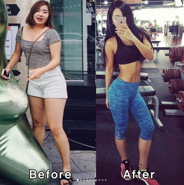 減肥前后對比照片圖女 激起瘦身動力 減肥前后對比照片圖女 激起瘦身動力