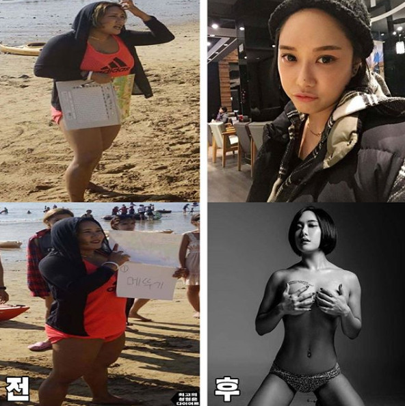 減肥前后對比照片圖女 激起瘦身動力 減肥前后對比照片圖女 激起瘦身動力