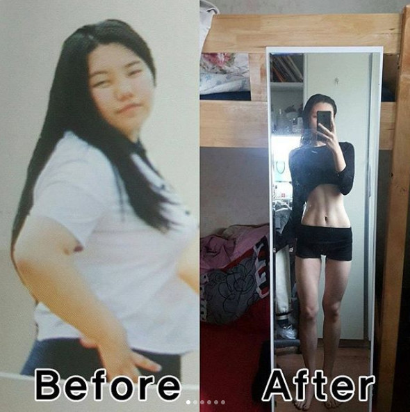 減肥前后對比照片圖女 激起瘦身動力 減肥前后對比照片圖女 激起瘦身動力