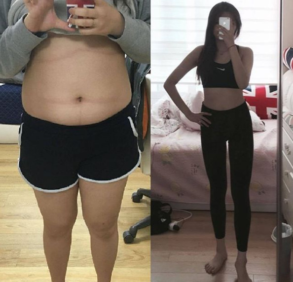 減肥前后對比照片圖女 激起瘦身動力 減肥前后對比照片圖女 激起瘦身動力