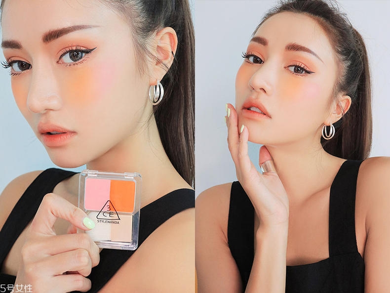 3ce新款雙色腮紅怎么選色號 5個色號買到就是賺到 3ce新款雙色腮紅怎么選色號 5個色號買到就是賺到