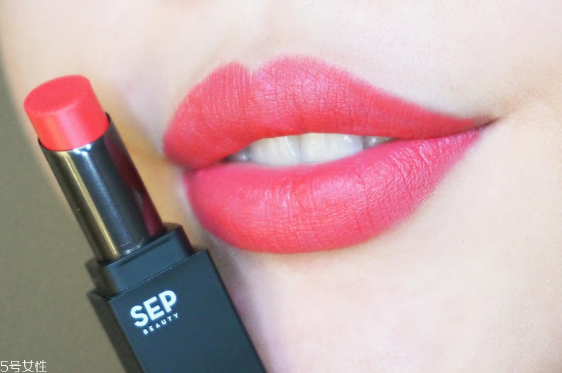 sep口紅試色 這3個(gè)顏色超級顯白