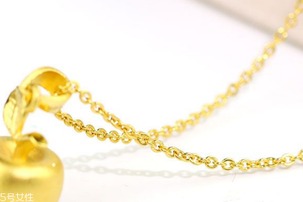 黃金項鏈有鋼印嗎 要看仔細(xì)了