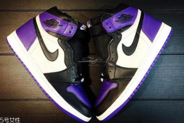 aj1黑紫腳趾有女碼嗎 顏值超高的潮鞋 aj1黑紫腳趾有女碼嗎 顏值超高的潮鞋