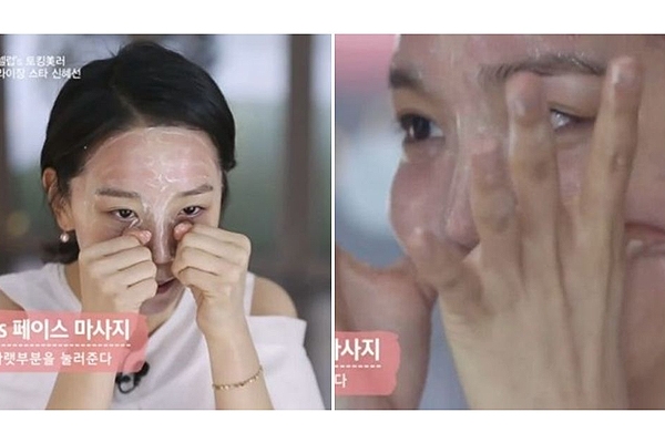 清潔按摩膏使用手法 申惠善教你怎么徹底清潔 清潔按摩膏使用手法 申惠善教你怎么徹底清潔