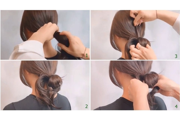 低馬尾怎么挽包頭 3種扎法美出新高度 低馬尾怎么挽包頭 3種扎法美出新高度