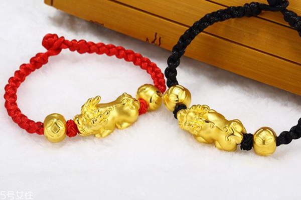 黃金貔貅手鏈的寓意 有這些意思 黃金貔貅手鏈的寓意 有這些意思