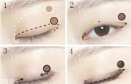 單眼皮怎么變成雙的 單眼皮眼妝畫法步驟 單眼皮怎么變成雙的 單眼皮眼妝畫法步驟