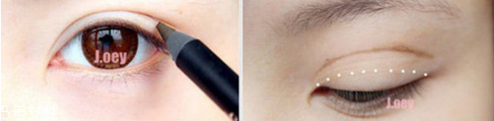 漸層眼影的畫法 漸層眼影畫法步驟圖 漸層眼影的畫法 漸層眼影畫法步驟圖