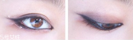 漸層眼影的畫法 漸層眼影畫法步驟圖 漸層眼影的畫法 漸層眼影畫法步驟圖