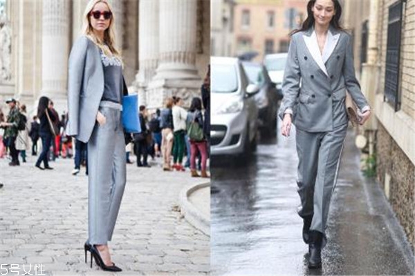 女士秋季西裝搭配 讓你美出不同花樣 女士秋季西裝搭配 讓你美出不同花樣