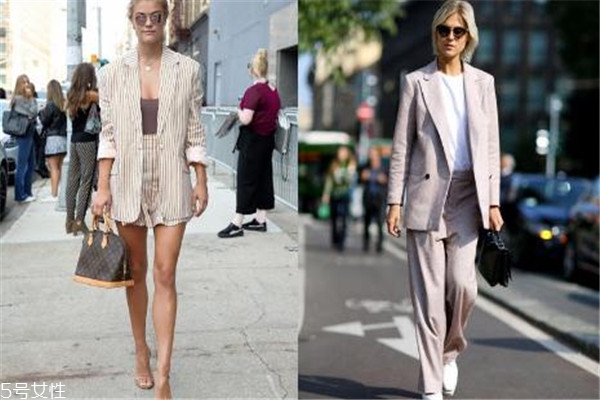 女士秋季西裝搭配 讓你美出不同花樣 女士秋季西裝搭配 讓你美出不同花樣