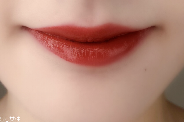 雅詩(shī)蘭黛唇釉307黃皮上嘴圖 美過(guò)秋日紅葉
