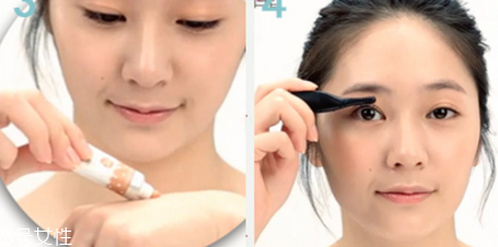 韓國橘色系妝容教程 韓國橘色淡妝步驟畫法 韓國橘色系妝容教程 韓國橘色淡妝步驟畫法