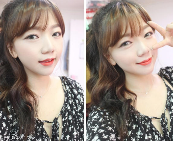 韓國橘色系妝容教程 韓國橘色淡妝步驟畫法 韓國橘色系妝容教程 韓國橘色淡妝步驟畫法