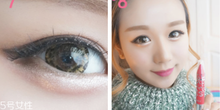 如何畫(huà)柔和眼妝 超自然妝容步驟教程