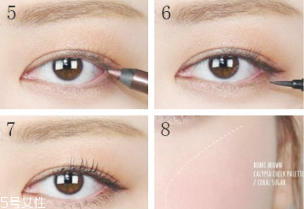 灰綠色系眼妝的畫(huà)法 龐克風(fēng)小煙熏眼妝 灰綠色系眼妝的畫(huà)法 龐克風(fēng)小煙熏眼妝