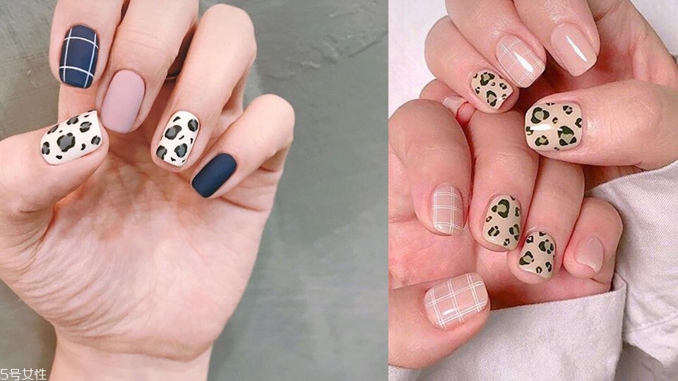 2018新款秋冬豹紋美甲 日常又有氣質(zhì)的美甲 2018新款秋冬豹紋美甲 日常又有氣質(zhì)的美甲