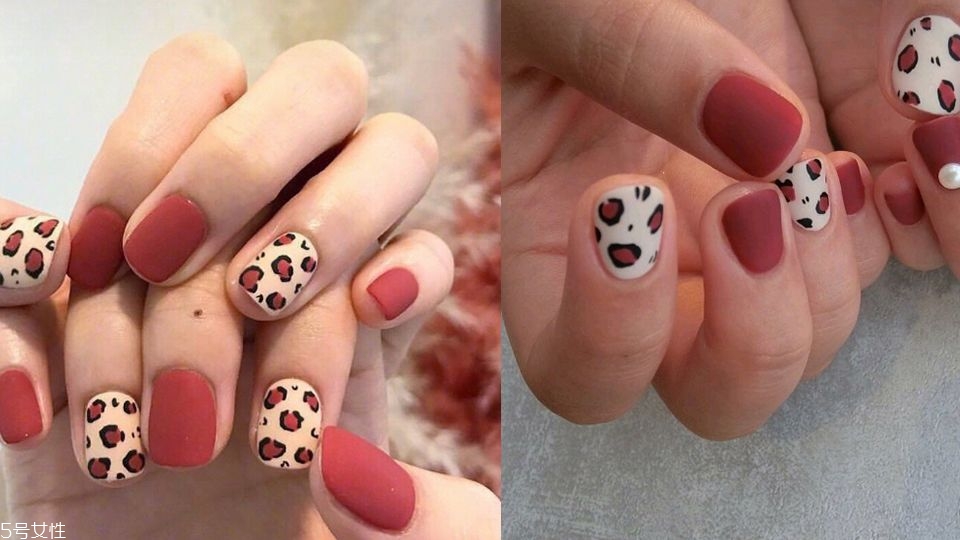 2018新款秋冬豹紋美甲 日常又有氣質(zhì)的美甲 2018新款秋冬豹紋美甲 日常又有氣質(zhì)的美甲