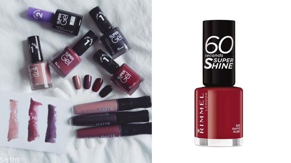 平價(jià)指甲油推薦 開架指甲油顯白必收色號