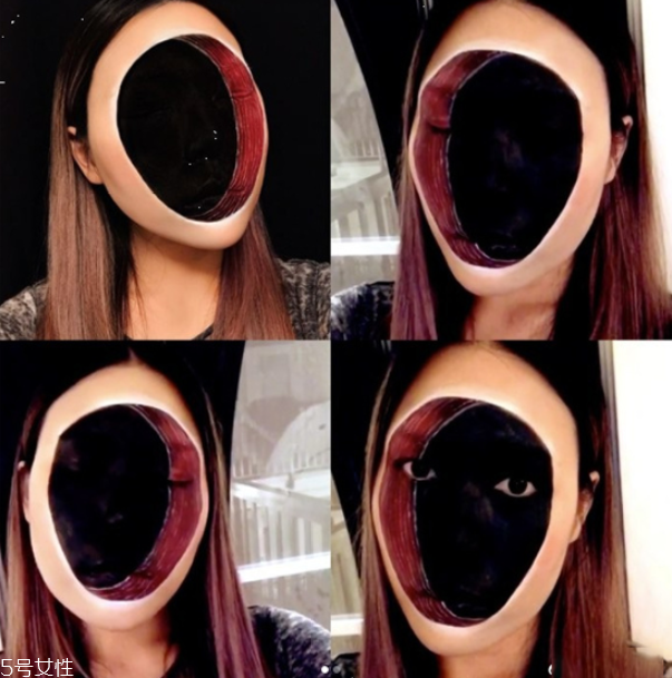 萬(wàn)圣節(jié)妝容教程 創(chuàng)意彩妝吸血鬼妝容 萬(wàn)圣節(jié)妝容教程 創(chuàng)意彩妝吸血鬼妝容