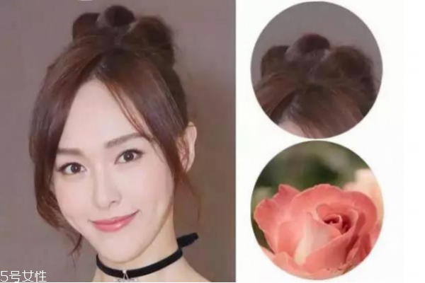 花瓣頭的扎法圖解步驟 今年最in丸子頭扎法 花瓣頭的扎法圖解步驟 今年最in丸子頭扎法