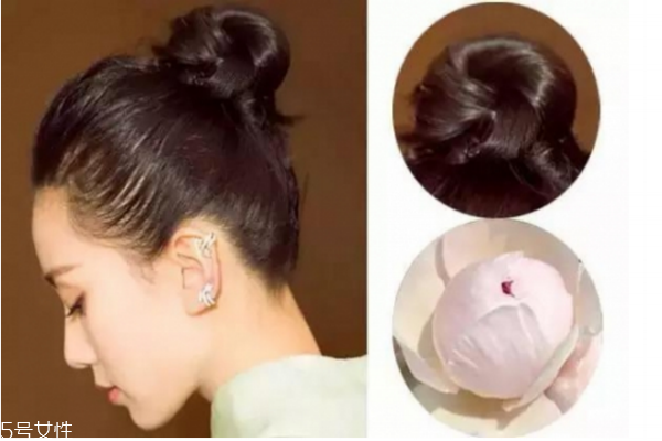 花瓣頭的扎法圖解步驟 今年最in丸子頭扎法 花瓣頭的扎法圖解步驟 今年最in丸子頭扎法