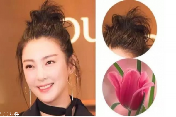 花瓣頭的扎法圖解步驟 今年最in丸子頭扎法 花瓣頭的扎法圖解步驟 今年最in丸子頭扎法