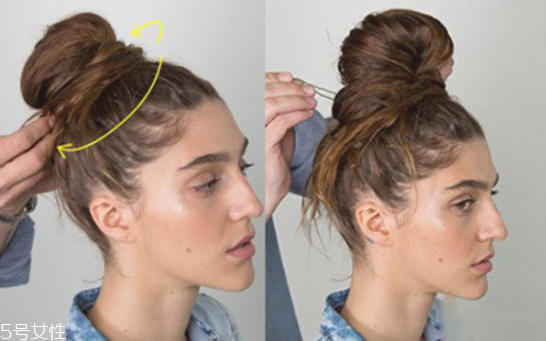 花瓣頭的扎法圖解步驟 今年最in丸子頭扎法 花瓣頭的扎法圖解步驟 今年最in丸子頭扎法