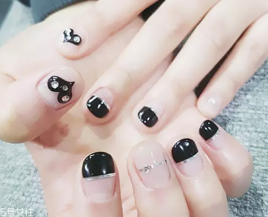 簡約精致美甲圖片 5款內涵美甲送給小仙女 簡約精致美甲圖片 5款內涵美甲送給小仙女