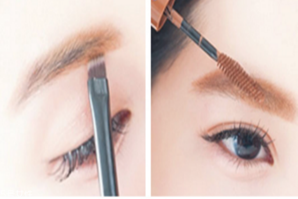 韓式粗平一字眉畫法圖解 最簡單的自己畫眉方法 韓式粗平一字眉畫法圖解 最簡單的自己畫眉方法