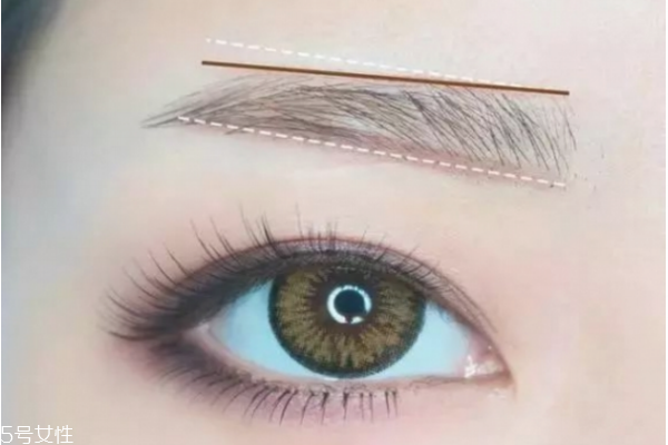 韓式粗平一字眉畫法圖解 最簡單的自己畫眉方法 韓式粗平一字眉畫法圖解 最簡單的自己畫眉方法
