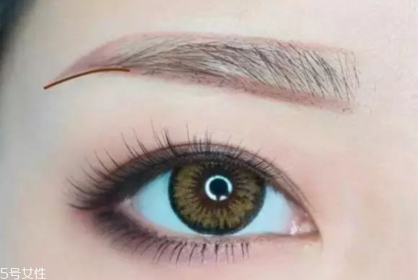 韓式粗平一字眉畫法圖解 最簡單的自己畫眉方法 韓式粗平一字眉畫法圖解 最簡單的自己畫眉方法