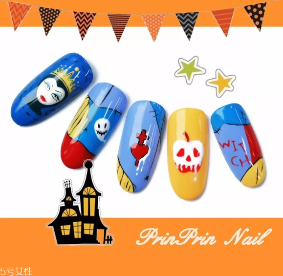 6種惡作劇萬(wàn)圣節(jié)美甲款式 驚悚又不失可愛(ài)