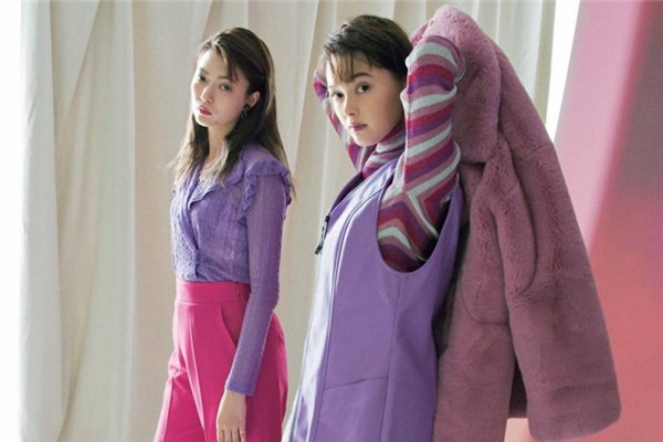 紫色配粉紅色衣服圖片 可愛粉嫩裝扮 紫色配粉紅色衣服圖片 可愛粉嫩裝扮