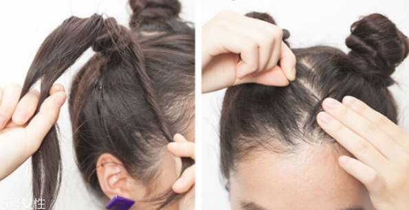 瓜子臉扎什么發(fā)型好看 韓式可愛減齡發(fā)型丸子頭扎法圖解 瓜子臉扎什么發(fā)型好看 韓式可愛減齡發(fā)型丸子頭扎法圖解