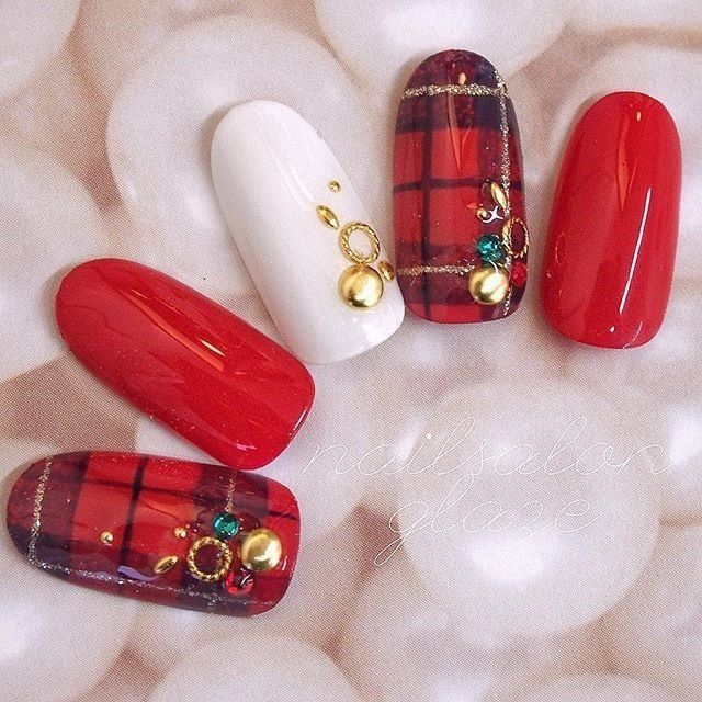 楓葉紅美甲圖片 冬季美甲楓葉紅 楓葉紅美甲圖片 冬季美甲楓葉紅